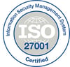 Information Security Management System ISO 27001 Certified